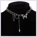 Dark Aesthetic Bow Necklace